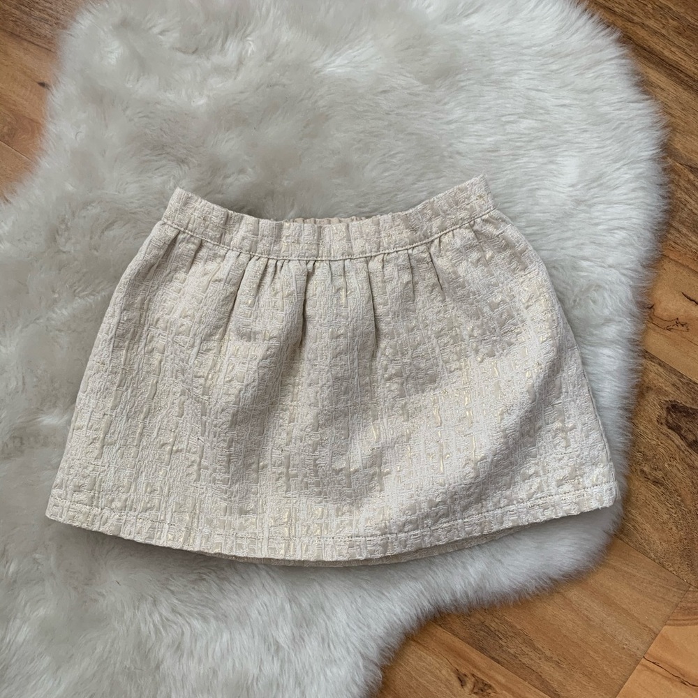 OshKosh Girls Gold Skirt Size 5T
